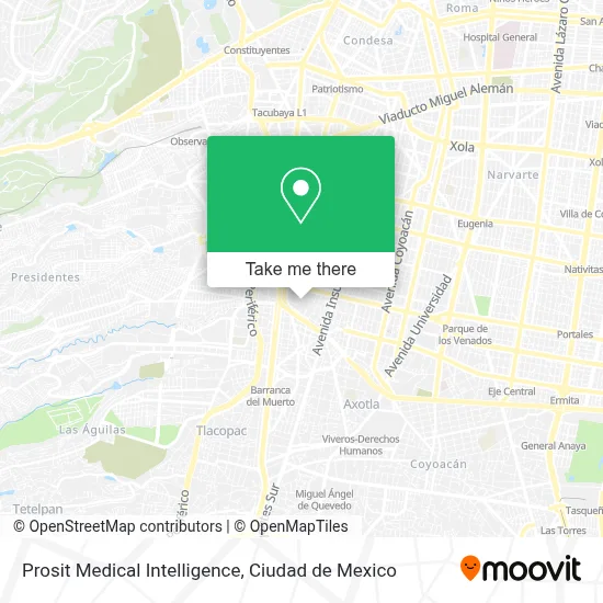 Prosit Medical Intelligence map