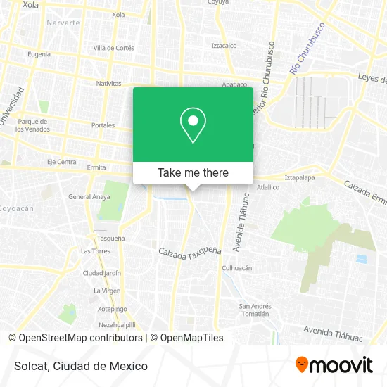 Solcat map