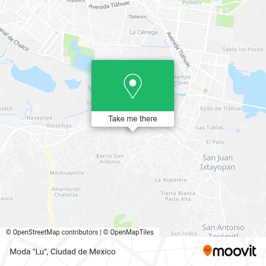 Moda "Lu" map