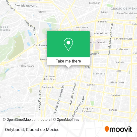 Onlyboost map