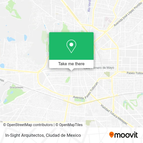 In-Sight Arquitectos map