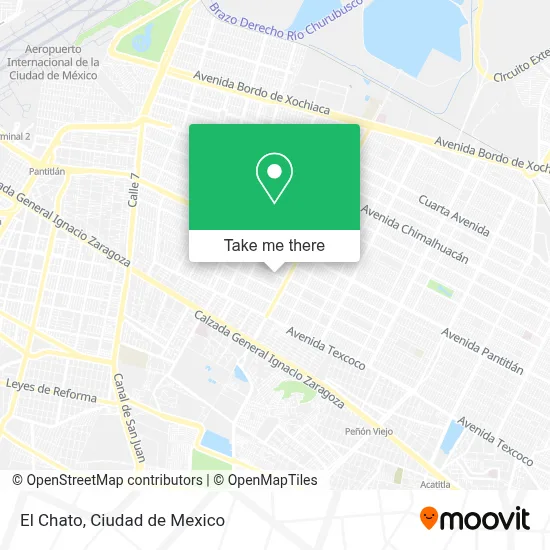 El Chato map