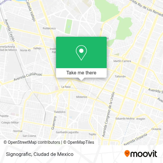 Signografic map