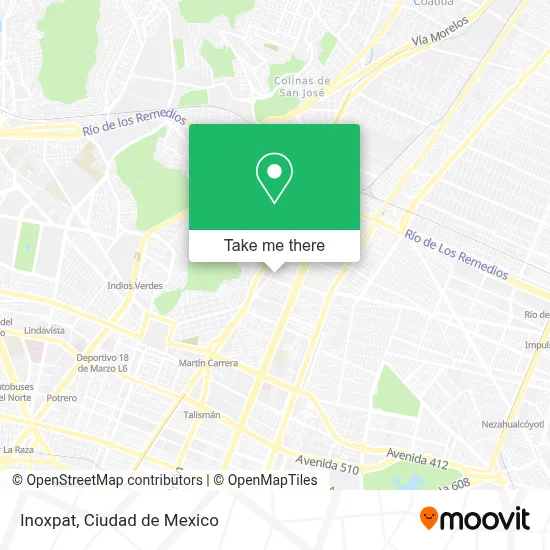 Inoxpat map
