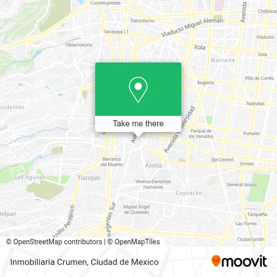 Inmobiliaria Crumen map
