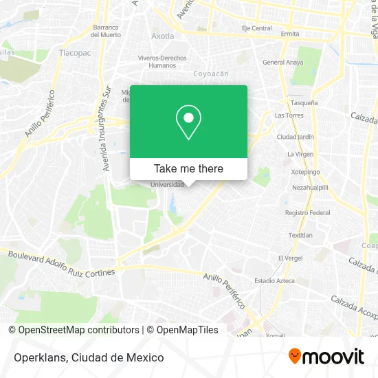 Operklans map