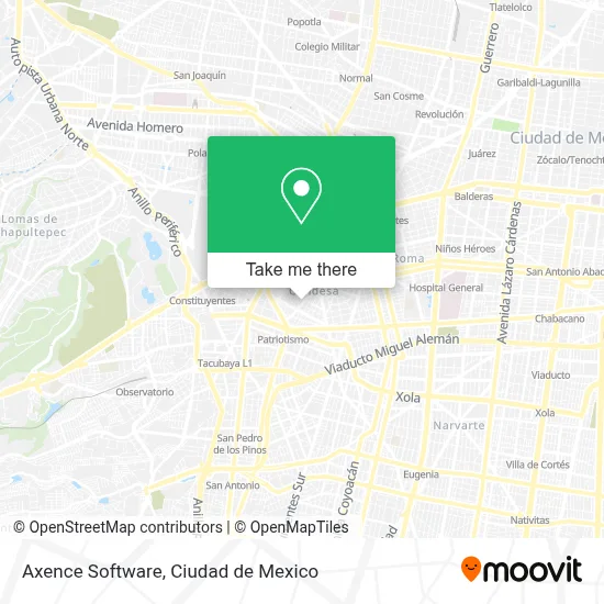 Axence Software map