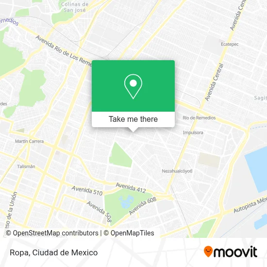 Ropa map