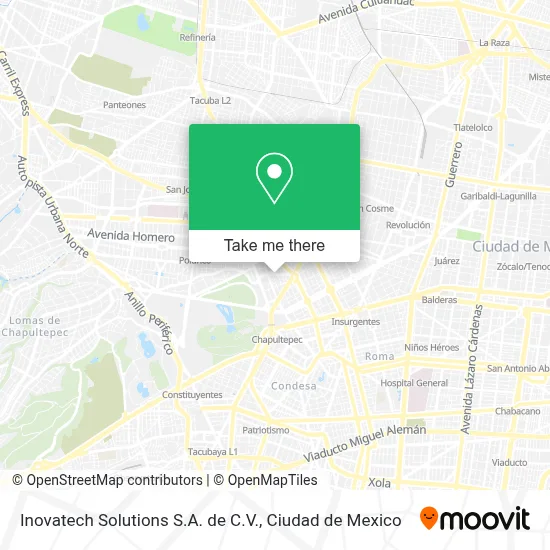 Inovatech Solutions S.A. de C.V. map