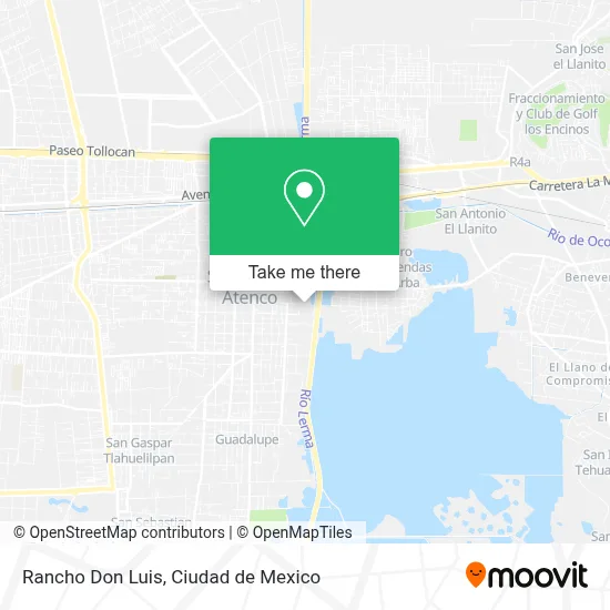 Rancho Don Luis map