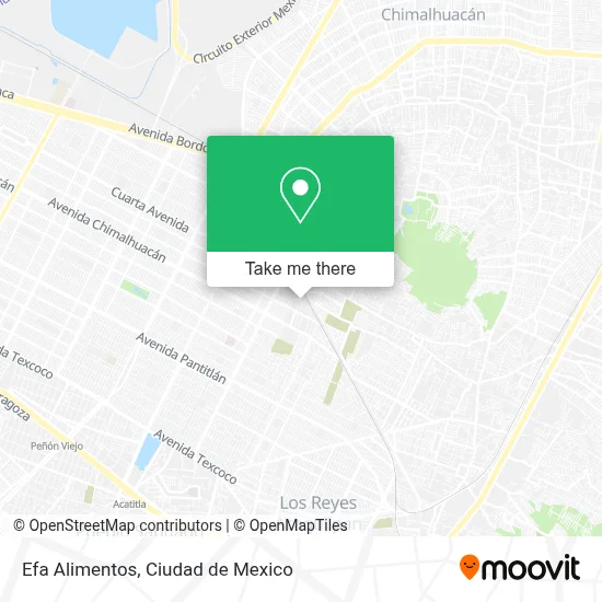 Efa Alimentos map