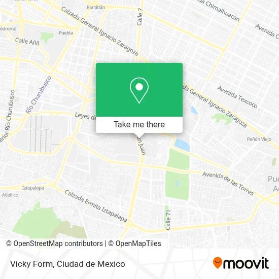 Vicky Form map