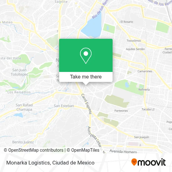 Monarka Logistics map