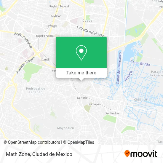 Math Zone map