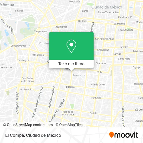 El Compa map
