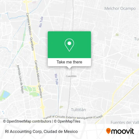 Rl Accounting Corp map