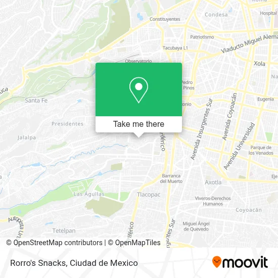 Rorro's Snacks map