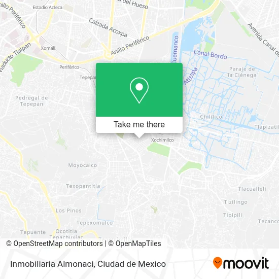 Inmobiliaria Almonaci map