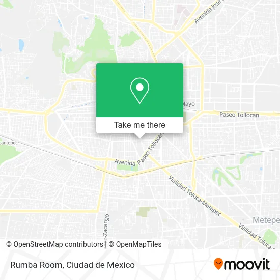 Rumba Room map