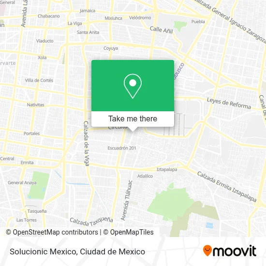 Solucionic Mexico map