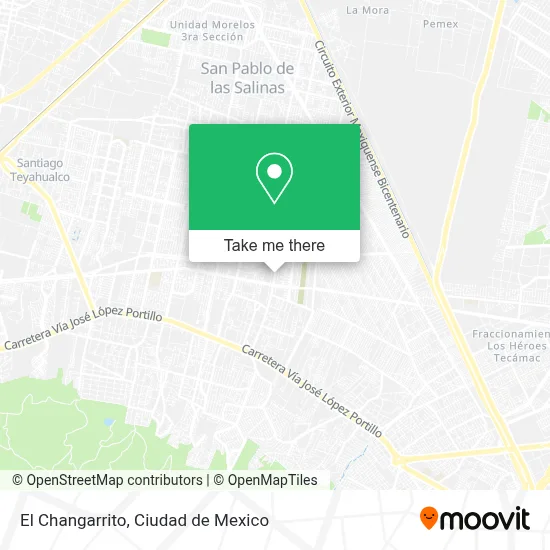 El Changarrito map