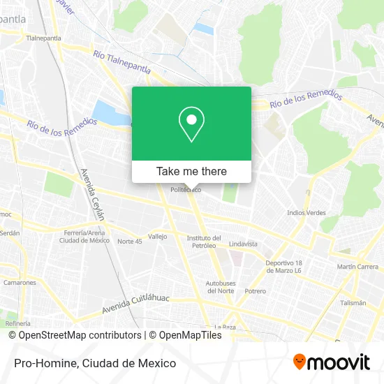 Pro-Homine map