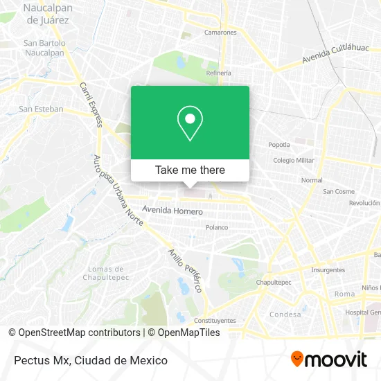Pectus Mx map