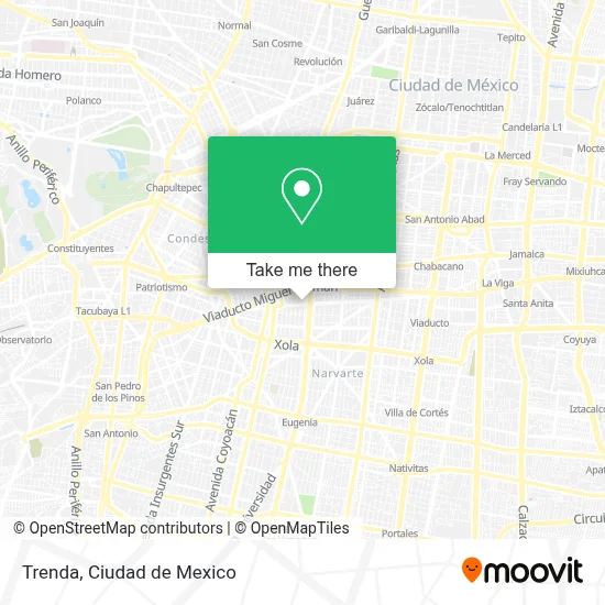 Trenda map