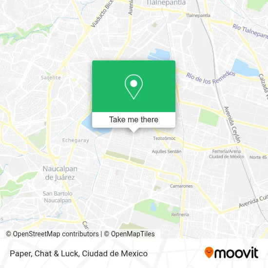 Paper, Chat & Luck map