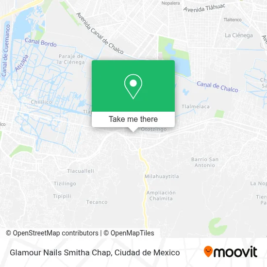 Glamour Nails Smitha  Chap map