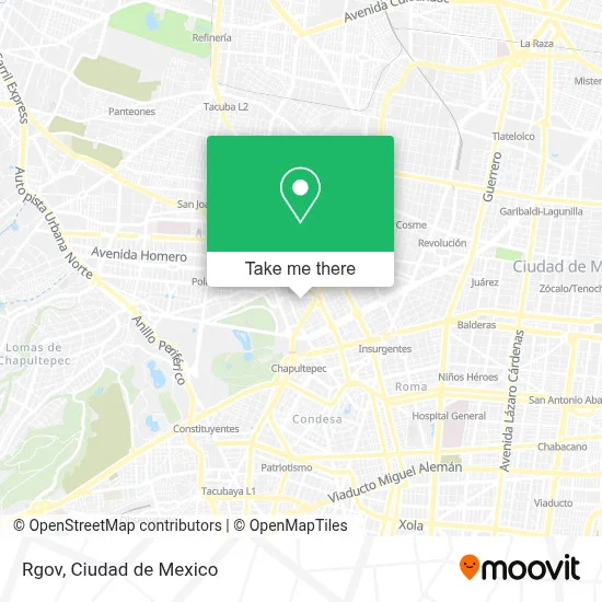 Rgov map