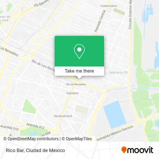 Rico Bar map
