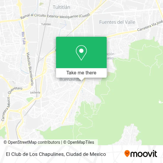 El Club de Los Chapulines map