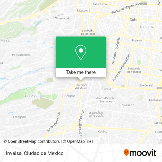 Invalsa map