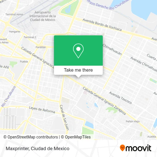 Maxprinter map