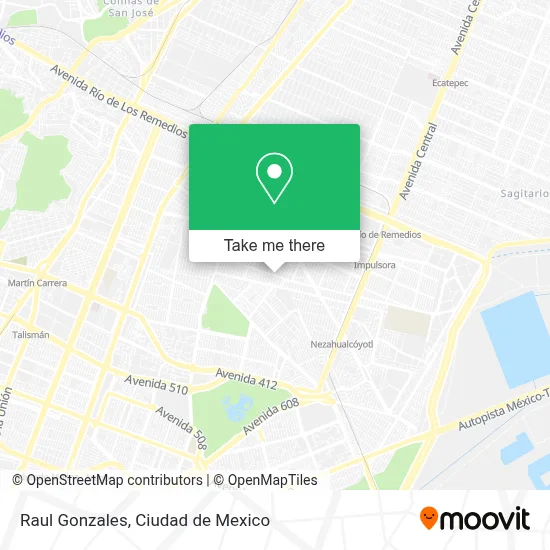 Raul Gonzales map
