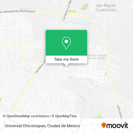 Universal Chicoloapan map