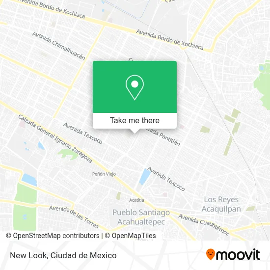 New Look map