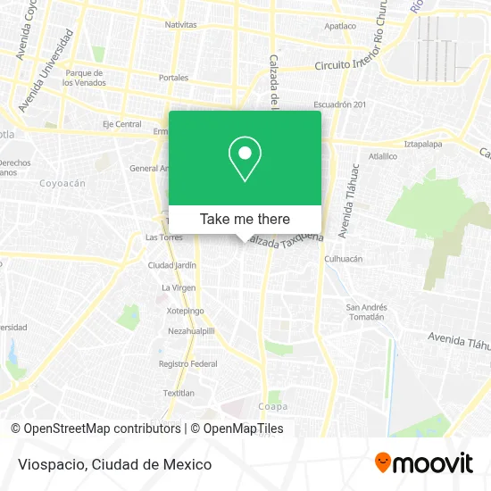 Viospacio map