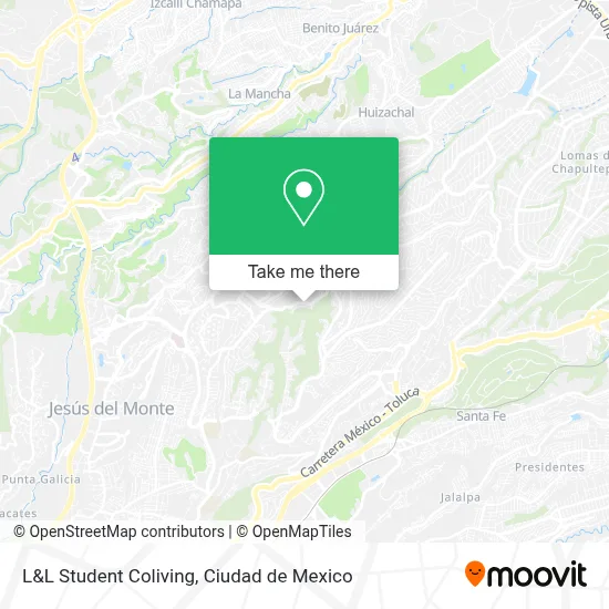 L&L Student Coliving map
