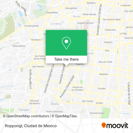 Roppongi map