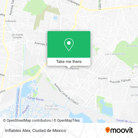 Inflables Alex map