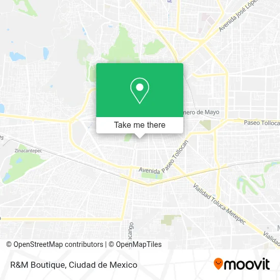 R&M Boutique map