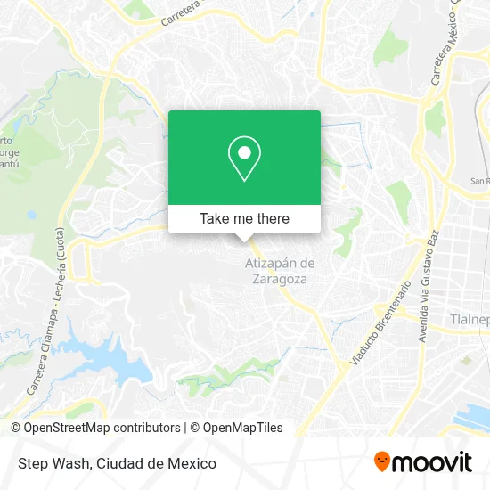 Step Wash map