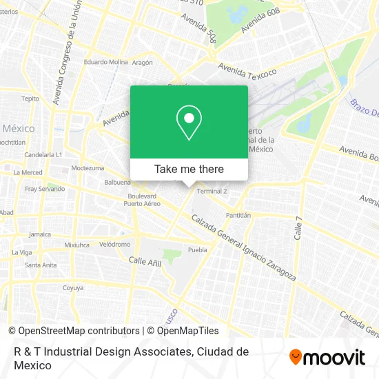 R & T Industrial Design Associates map