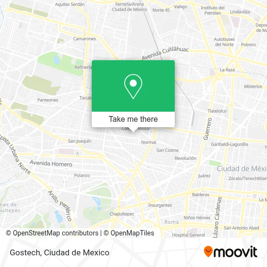 Gostech map