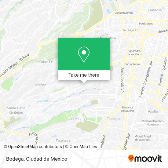 Bodega map