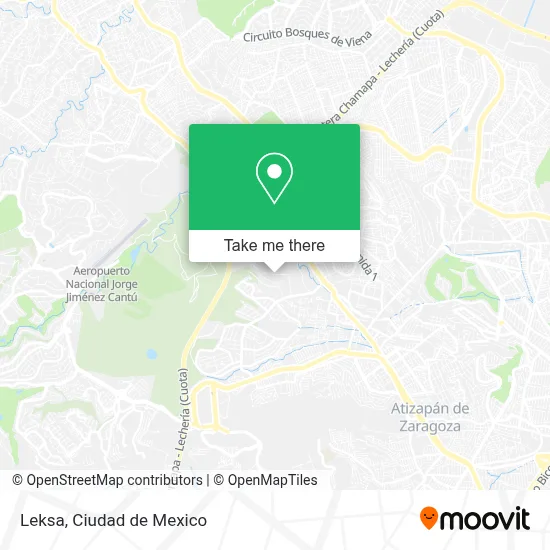 Leksa map