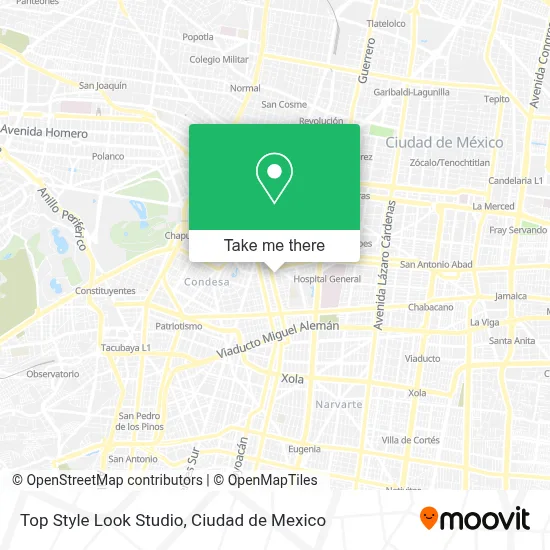 Top Style Look Studio map