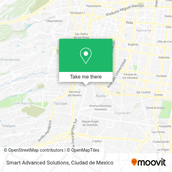 Smart Advanced Solutions map